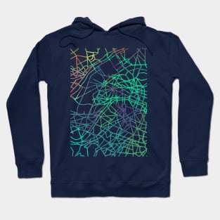 Paris Map Hoodie